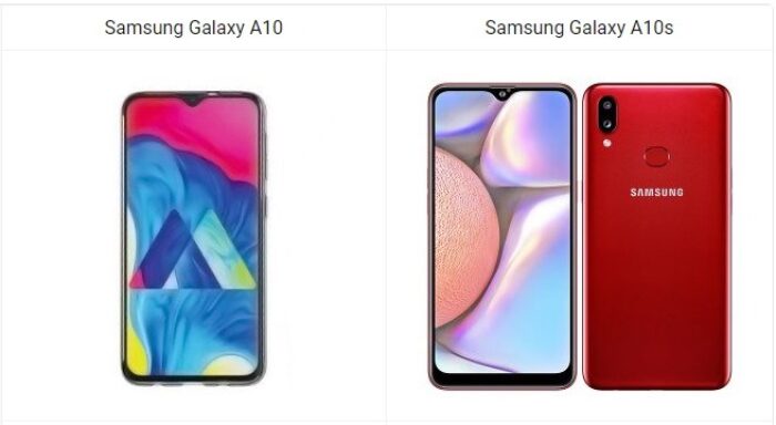 Samsung Galaxy A10 vs Samsung Galaxy A10s