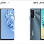 Tecno Camon 17P vs Camon 17 Pro