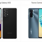 Samsung Galaxy A52 vs Tecno Camon 17 Pro