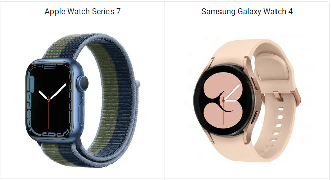 Apple Watch 7 vs. Samsung Galaxy Watch 4