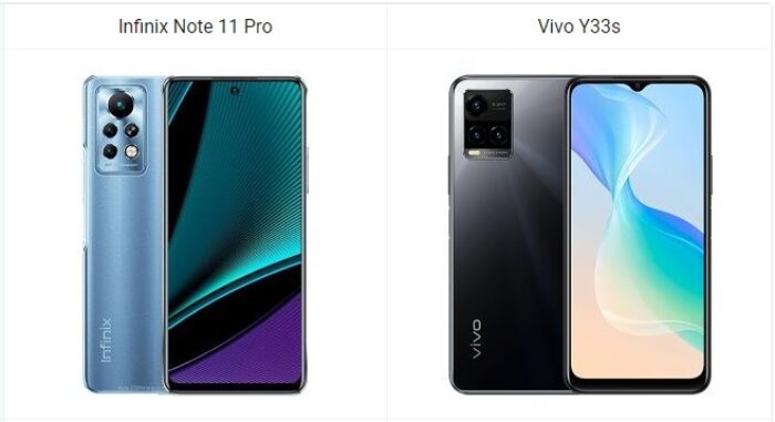 Infinix Note 11 Pro vs Vivo Y33s