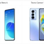 Oppo Reno 6 vs Tecno Camon 18 Premier