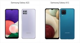 Samsung Galaxy A22 vs Galaxy A12