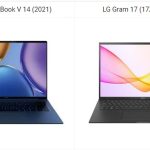 Honor MagicBook V 14 (2021) vs LG Gram 17 2021