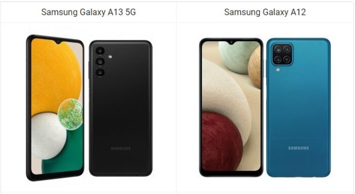 Samsung Galaxy A13 5G vs Galaxy A12