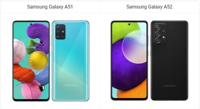 Samsung Galaxy A51 vs Galaxy A52