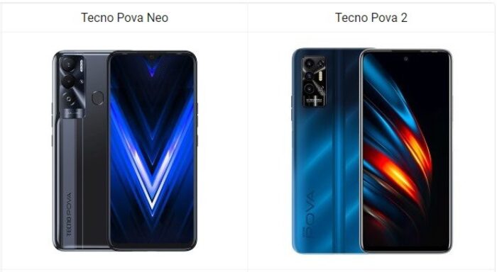 Tecno Pova Neo vs Tecno Pova 2