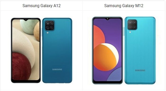 Samsung Galaxy A12 vs Galaxy M12