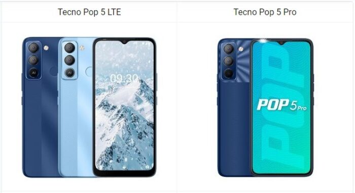 Tecno Pop 5 LTE vs Tecno Pop 5 Pro