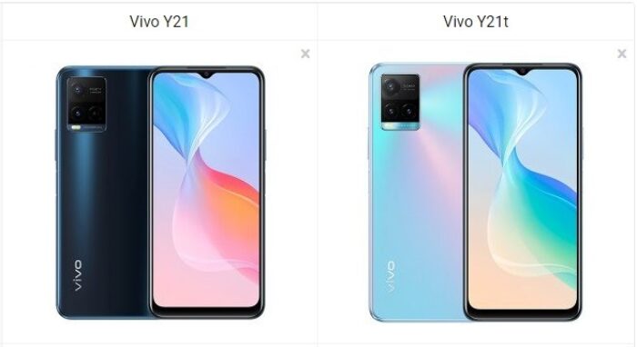 Vivo Y21 vs Vivo Y21t