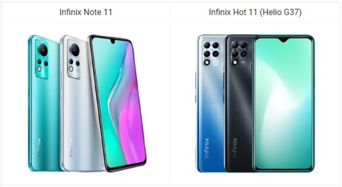 Infinix Note 11 vs Infinix Hot 11