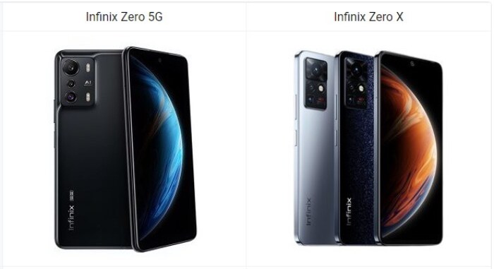 Infinix Zero 5G vs Infinix Zero X
