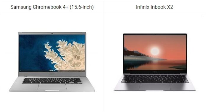 Samsung Chromebook 4+ vs Infinix Inbook X2