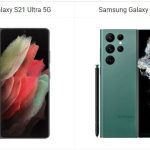 Samsung Galaxy S21 Ultra 5G vs Samsung Galaxy S22 Ultra 5G