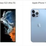 Samsung Galaxy S22 Ultra 5G vs Apple iPhone 13 Pro Max