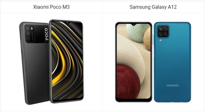 Xiaomi Poco M3 vs Samsung Galaxy A12