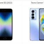 iPhone SE (2022) vs Tecno Camon 18 Premier