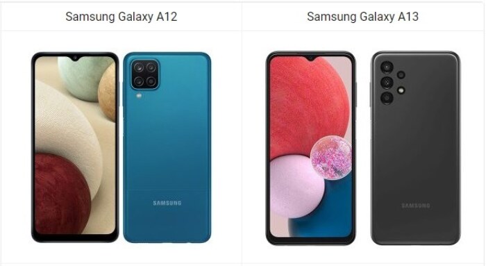 Samsung Galaxy A12 vs Galaxy A13