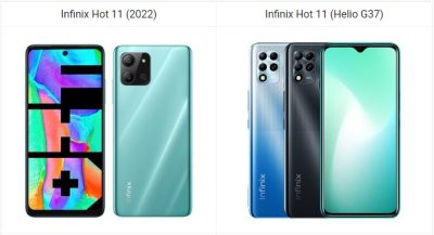 Infinix Hot 11 (2022) vs Infinix Hot 11 (Helio G37)