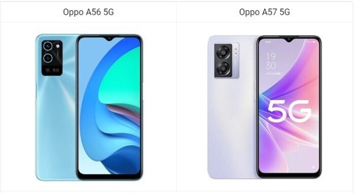 Oppo A56 5G vs Oppo A57 5G
