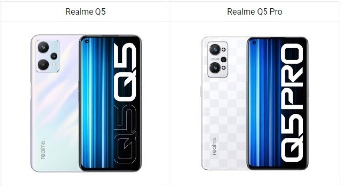 Realme Q5 vs Realme Q5 Pro