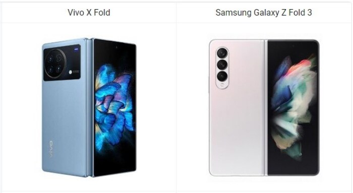 Vivo X Fold vs Samsung Galaxy Z Fold 3