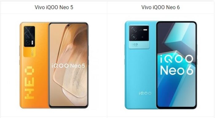 Vivo iQOO Neo 5 vs Vivo iQOO Neo 6