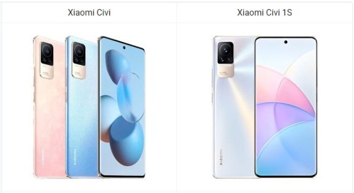 Xiaomi Civi vs Xiaomi Civi 1S