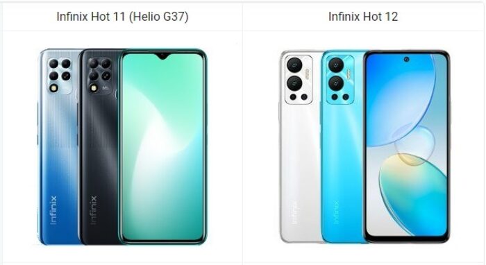 Infinix Hot 11 vs Infinix Hot 12