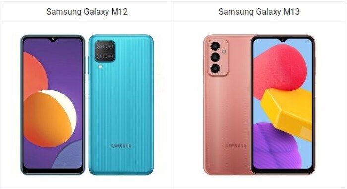 Samsung Galaxy M12 vs Samsung Galaxy M13