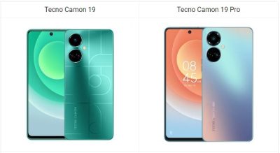 Tecno Camon 19 vs Tecno Camon 19 Pro