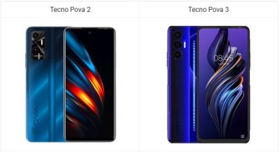 Tecno Pova 2 vs Tecno Pova 3