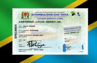 Namba ya Nida (How to Get NIDA Number NIN) Tanzania