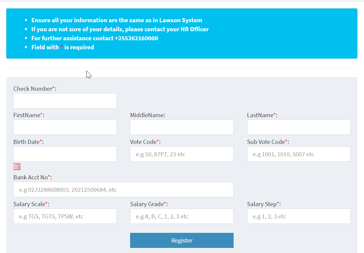 (Salary Slip Portal Login) Salary Slip Register (2024) 1