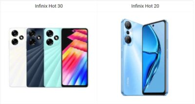  Infinix Hot 30 vs Infinix Hot 20