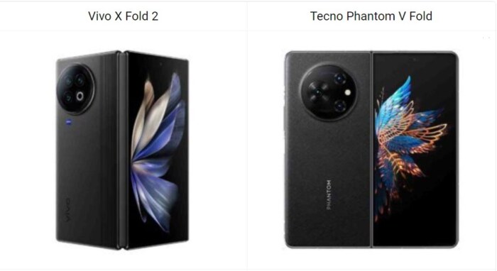 Vivo X Fold 2 vs Tecno Phantom V Fold