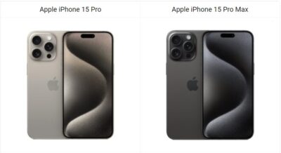 iPhone 15 Pro vs iPhone 15 Pro Max