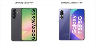 Samsung Galaxy A56 vs Galaxy F56 5G