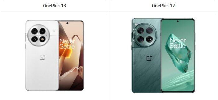 OnePlus 13 vs OnePlus 12