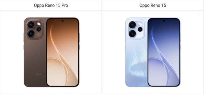 Oppo Reno 15 Pro vs Oppo Reno 15