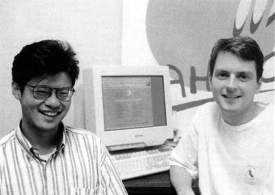 Jerry Yang and David Filo