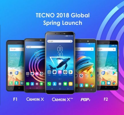 Tecno F1, POP 1, F2 na Tecno F3