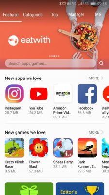 Huawei Yazindua App Gallery Soko la Apps Kama Play Store