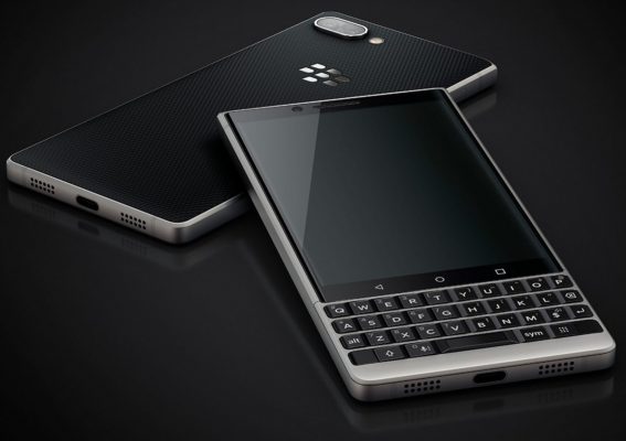 Muonekano wa blackberry-key2