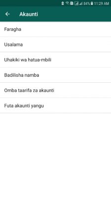 Kutumia App ya WhatsApp kwa Lugha ya Kiswahili