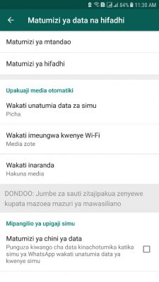 Kutumia App ya WhatsApp kwa Lugha ya Kiswahili