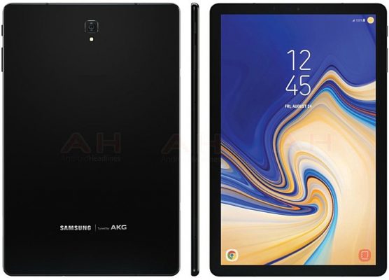 Muonekano wa Samsung Galaxy Tab S4