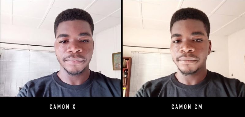 tecno camon x na camon CM kamera mbele