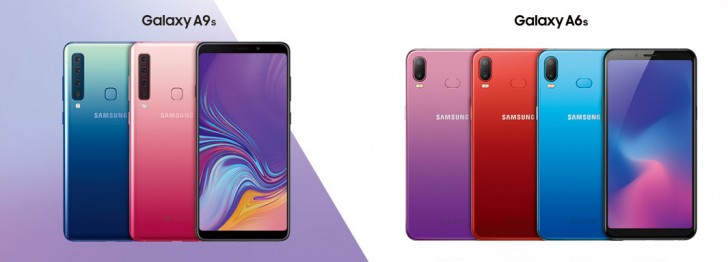 Galaxy A9s na Galaxy A6s