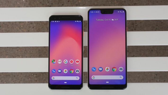 Google Pixel 3 na Pixel 3 XL